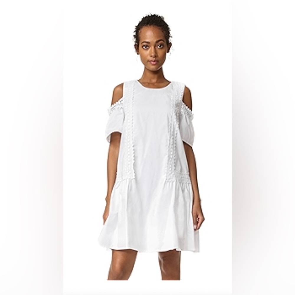 moon river cold shoulder mini dress